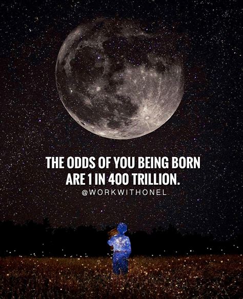 what are the chances of being born